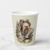 Gobelets En Papier German Wirehaired Pointer (Recto)