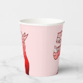 Gobelets En Papier Ghoul avec un joli rire (Droite)