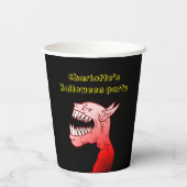 Gobelets En Papier Ghoul avec un joli rire (Verso)