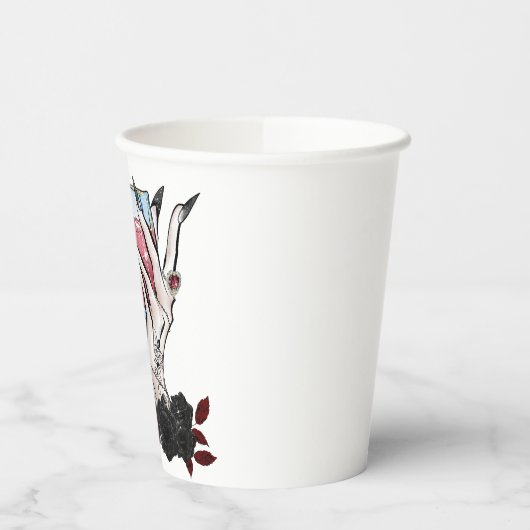 Gobelets En Papier Ghouls veut juste s'amuser Halloween (Gauche)