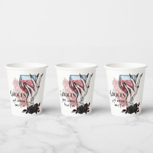 Gobelets En Papier Ghouls veut juste s'amuser Halloween