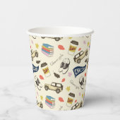 Gobelets En Papier Gilmore Girls Chilton Fall Pattern (Verso)