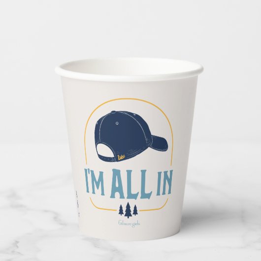 Gobelets En Papier Gilmore Girls I’m All In Luke’s Hat (Recto)