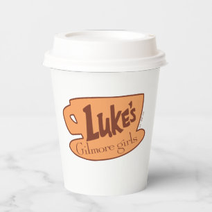 Gobelets En Papier Gilmore Girls Logo Luke's Diner