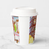 Gobelets En Papier GINGERBREAD MAN Tasses en papier (Gauche)