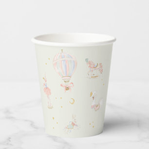 Gobelets En Papier Girl Star Princess Fairytale Ballerina Baby shower