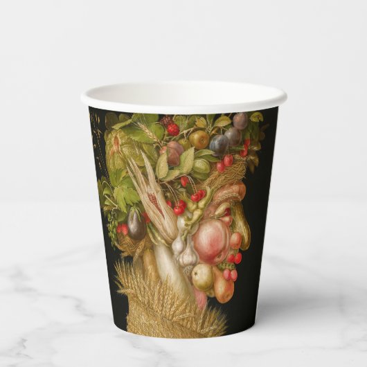 Gobelets En Papier Giuseppe Arcimboldo - Été (Verso)