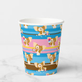 Gobelets En Papier Gizmo | Motif comique mignon (Verso)