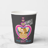 Gobelets En Papier Gizmo | Ne pas attendre cet animal (Recto)