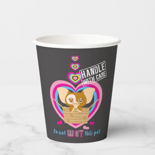 Gobelets En Papier Gizmo | Ne pas attendre cet animal (Recto)