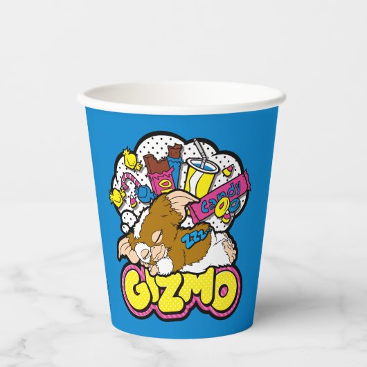 Gobelets En Papier Gizmo | Rêver de sucreries (Recto)