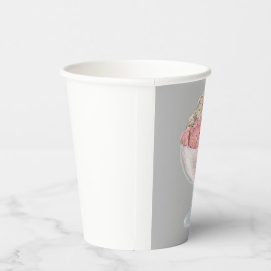 Gobelets En Papier Glace (Droite)