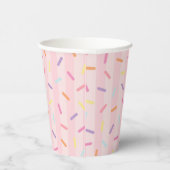 Gobelets En Papier Glace Sundae Voici la Scoop Douces Sprinkles (Droite)