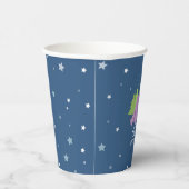 Gobelets En Papier Glamping Girl Camping Anniversaire fête tente viol (Droite)