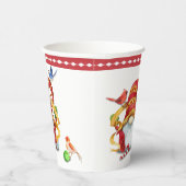 Gobelets En Papier Gnome de ruban amusant avec des tasses de papier d (Droite)