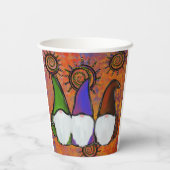 GOBELETS EN PAPIER  GNOMES                 (Verso)