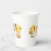 Gobelets En Papier Gnomes d'automne (Droite)