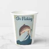 Gobelets En Papier Go Fishing (Recto)