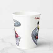 Gobelets En Papier Go-Kart Anniversaire Bash (Droite)