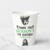 Gobelets En Papier Goal! Soccer 5e anniversaire fête (Verso)