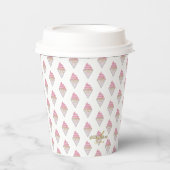 Gobelets En Papier Godes de glace irrésistibles par Adiela Akoo (Recto)