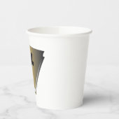 Gobelets En Papier Gold Holy Bible with Black Cross Religious (Gauche)