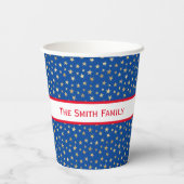 Gobelets En Papier Gold Star (Verso)