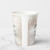 Gobelets En Papier Gold White Stars Première communion sainte (Gauche)