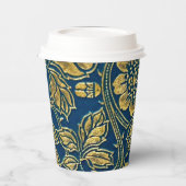 Gobelets En Papier Golden Blossom Elegance Tasse en papier (Gauche)