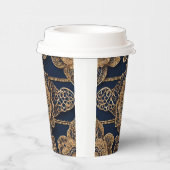 Gobelets En Papier Golden patterns AI art (Droite)