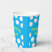 Gobelets En Papier Golf Anniversaire (Droite)