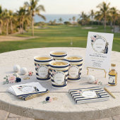 Gobelets En Papier Golf Bachelorette Dernier Swing Avant la Bague Pré