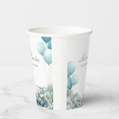 Gobelets En Papier Golf Let's Par-tee Blue Baby Shower (Droite)