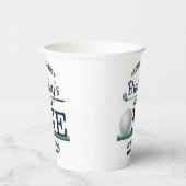 Gobelets En Papier Golf PAR-TEE 1er anniversaire (Droite)