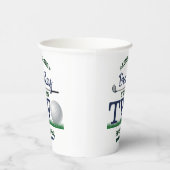 Gobelets En Papier Golf PAR-TEE 2e anniversaire (Droite)