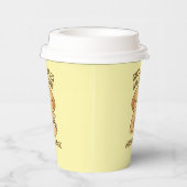 Gobelets En Papier Good Vibes & Café - Artwor numérique de marionnett (Droite)