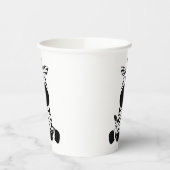 Gobelets En Papier Goofy Zebra (Gauche)