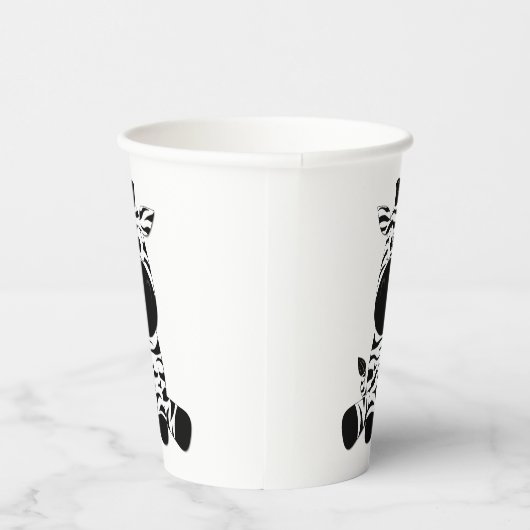 Gobelets En Papier Goofy Zebra (Droite)