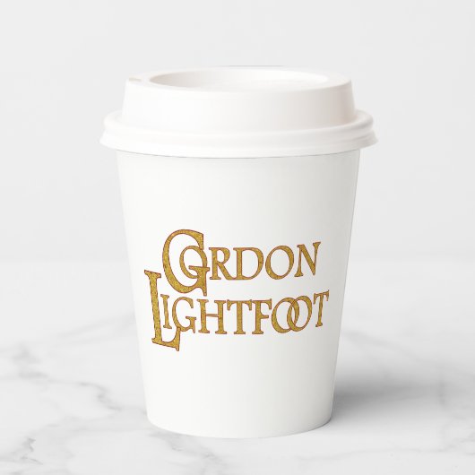 Gobelets En Papier Gordon Lightfoot | Tribute to the Legendary  (Verso)