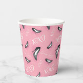 Gobelets En Papier Gossip Girl High Heels Motif (Recto)