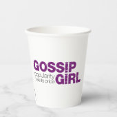 Gobelets En Papier Gossip Girl - La Popularité A Son Prix (Recto)
