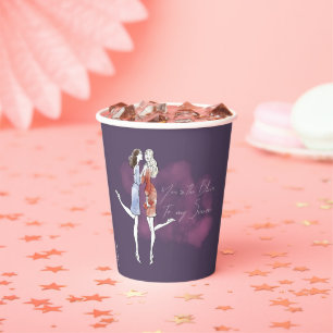 Gobelets En Papier Gossip Girl - Tu es le Blair de ma Serena