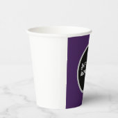 Gobelets En Papier Goth foncé violet clair (Droite)