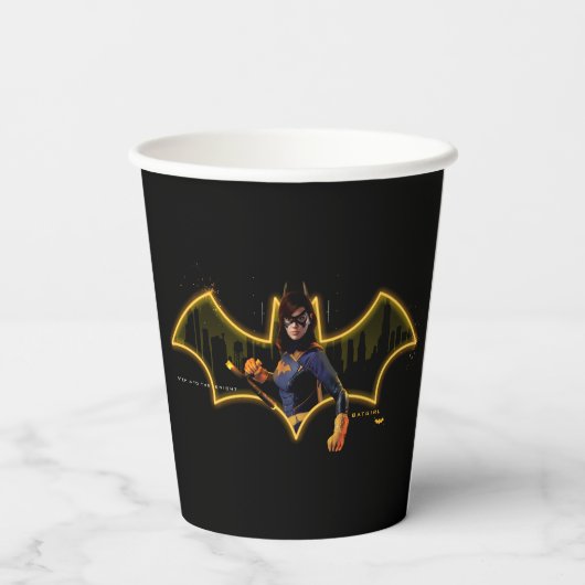Gobelets En Papier Gotham Knights Batgirl en logo (Verso)
