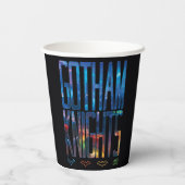 Gobelets En Papier Gotham Knights City Letters (Verso)