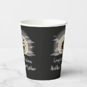 Gobelets En Papier Gothic Baby Shower Halloween (Gauche)
