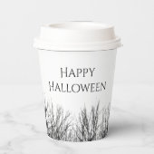 Gobelets En Papier Gothique Halloween Party Haunted Woods (Verso)