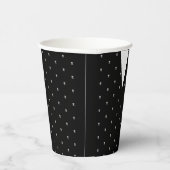 Gobelets En Papier Gothique Petite fille en robe noire Anniversaire (Droite)