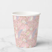 Gobelets En Papier Graceful Peacock ornament (Verso)