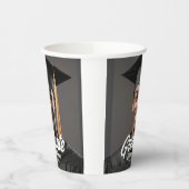 Gobelets En Papier Graduate Photo w Bold Script Graduation Party (Gauche)